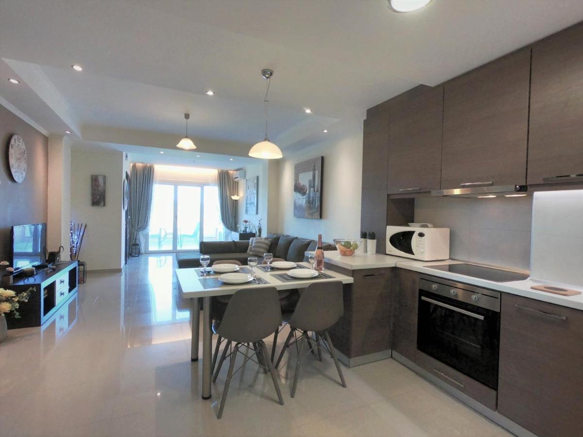 Sunshine Home 1 With Sea View Alepou 外观 照片