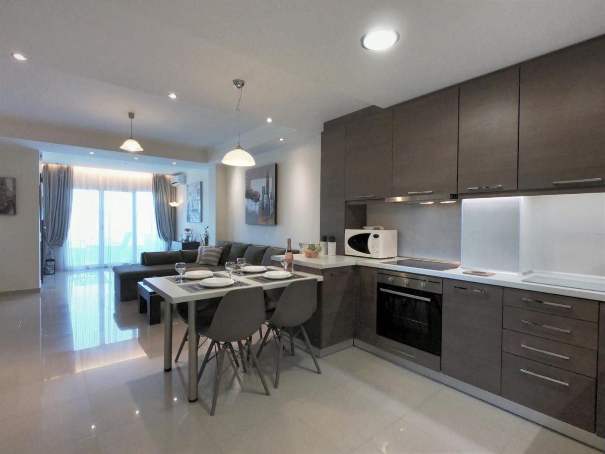 Sunshine Home 1 With Sea View Alepou 外观 照片