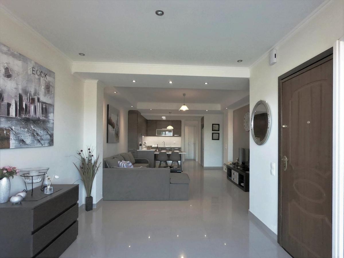 Sunshine Home 1 With Sea View Alepou 外观 照片