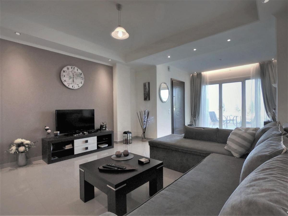 Sunshine Home 1 With Sea View Alepou 外观 照片